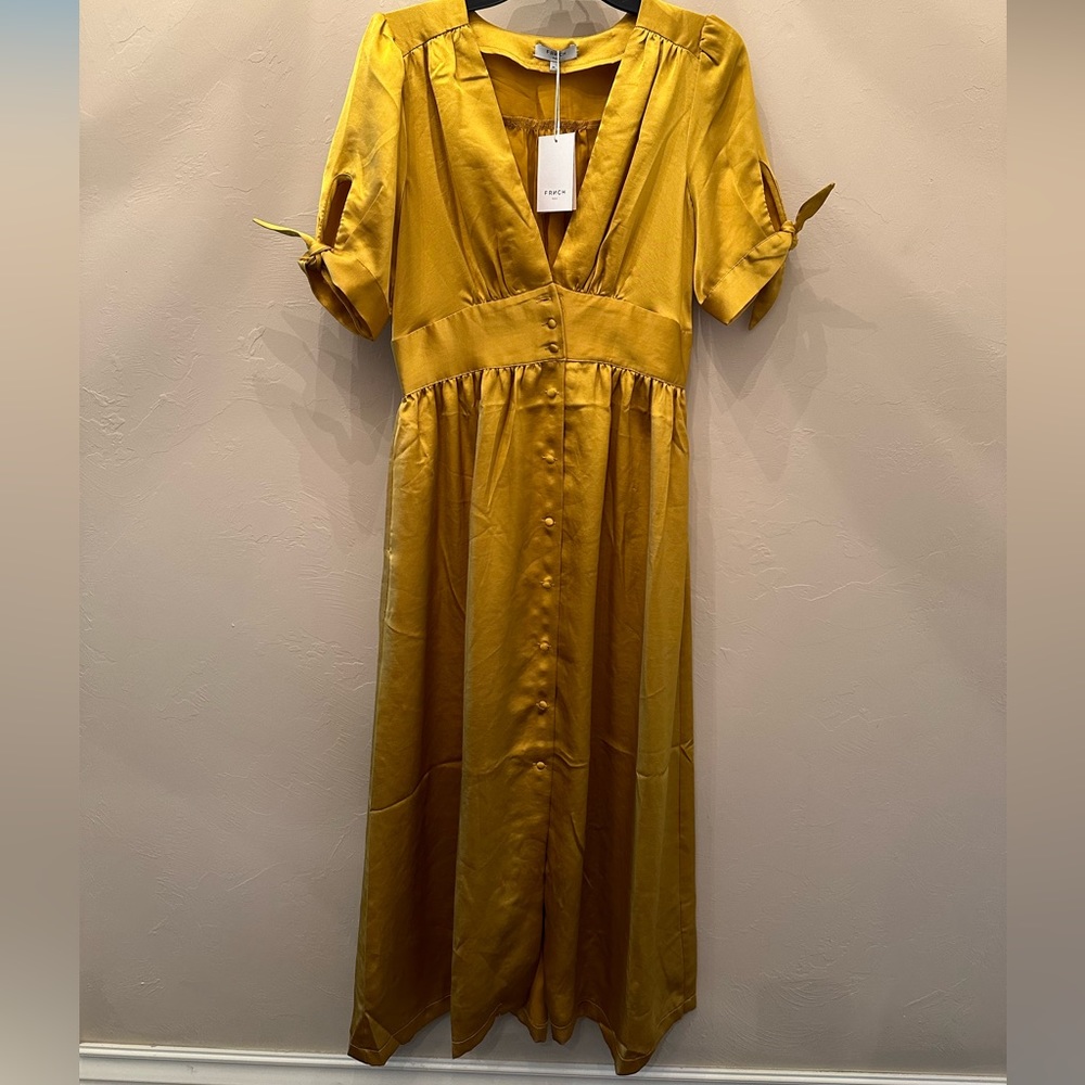 NWTS FNCH Paris Mustard Dress